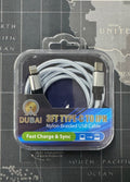 ACRYLIC TYPE-C TO IPHONE CABLE (3FT) 6 Pack