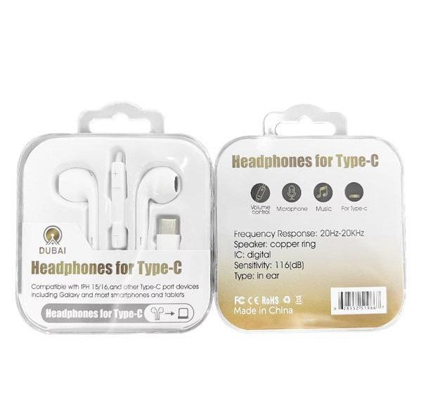 ACRYLIC TYPE-C HEADPHONES 6 Pack