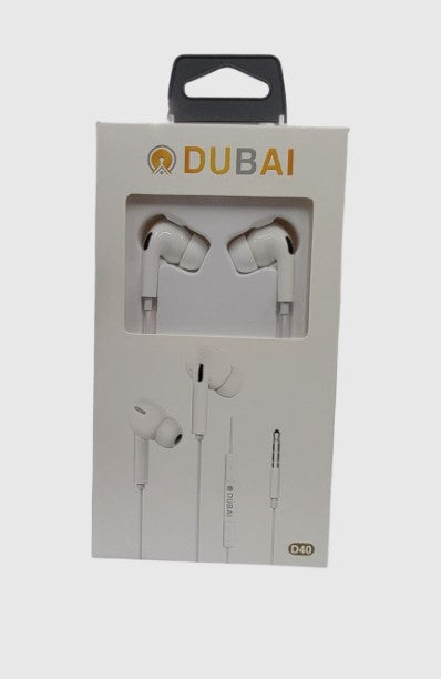 D40 EARPHONE 6 Pack