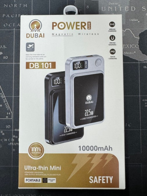 DB101 - 10,000 MAH MAGSAFE POWER BANK 2 Pack