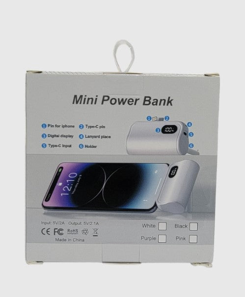 POWER BANK MINI 5000 mAh 6 pack