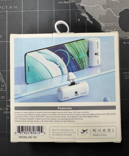 POWER BANK MINI 5000 mAh 6 pack