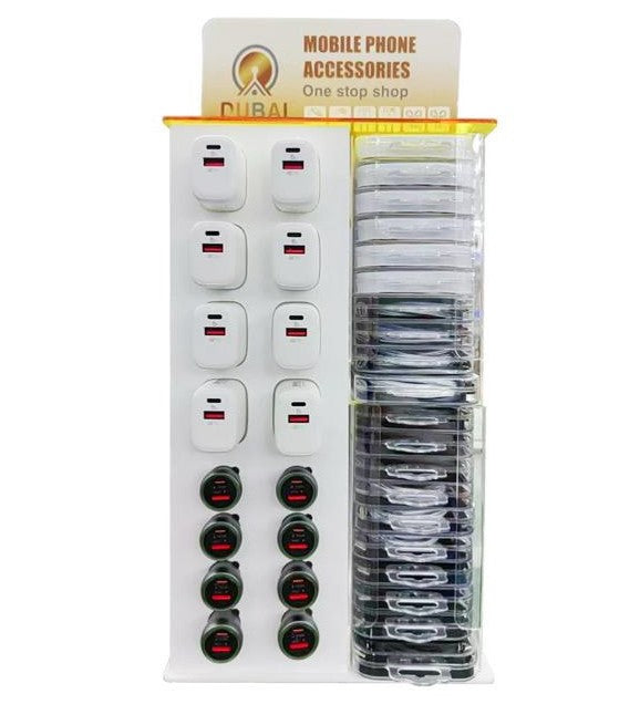 ACRYLIC DISPLAY W/ 72PCs