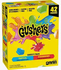 Gushers Strawberry Splash and Tropical Flavor Fruit Snacks, 42 ct.