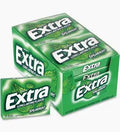 Extra Gum Spearmint Sugar-Free Chewing Gum, 15 Pieces Per Pack, 10 pk.