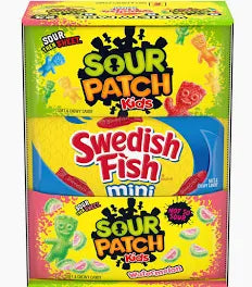 Sour Patch Kids & Swedish Fish Candy Variety Pack, 24 pk./2 oz.