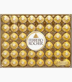 Ferrero Rocher Fine Hazelnut Chocolates, 48 ct.